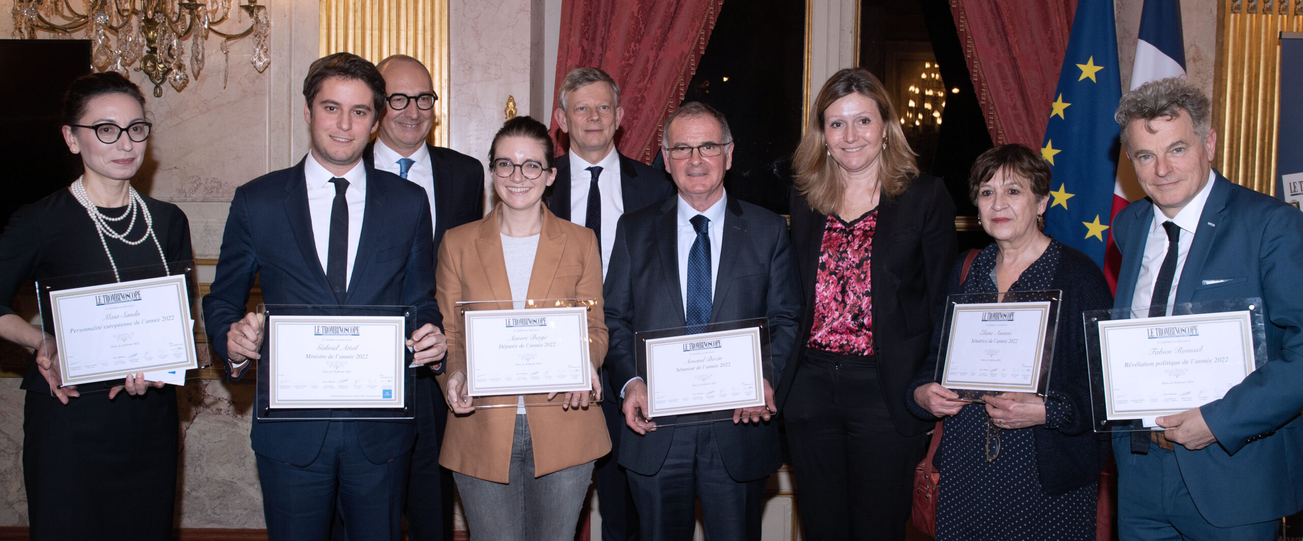 Les Prix du Trombinoscope : ceremonie 2019